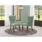 HomeStock Parsons Dining Chairs - Button Tufted