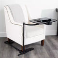 Stander Wonder Tray, Adjustable Swivel TV Tray & Laptop Desk with Cupholder & Laptop Wedges, XL, Black