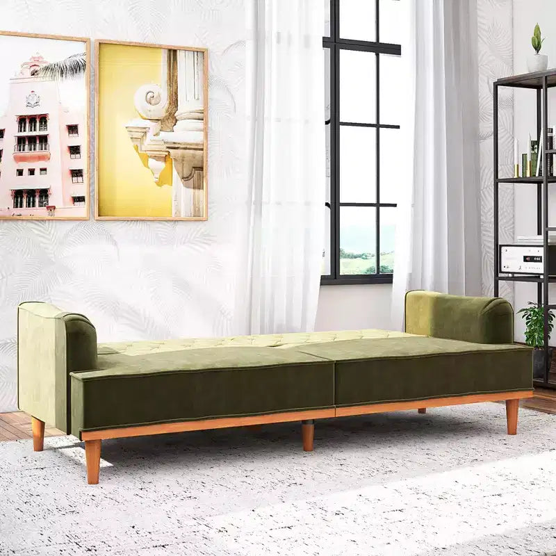Canapé-lit convertible futon Stella Vintage Coil