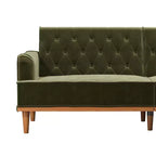 Canapé-lit convertible futon vintage à ressorts hélicoïdaux