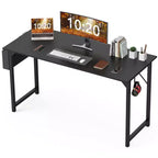 63 Inch Game Computer Desk with Storage, Home Office Modern Simple Style PC Table for Youth Student Adult