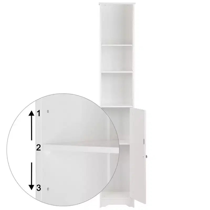 Meuble de rangement pour linge indépendant, style moderne, MDF hydrofuge