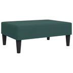 Repose-pieds ottoman moderne, pouf rembourré en velours pour le repos des pieds, siège d'appoint compact pour le salon