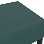 Repose-pieds ottoman moderne, pouf rembourré en velours pour le repos des pieds, siège d'appoint compact pour le salon