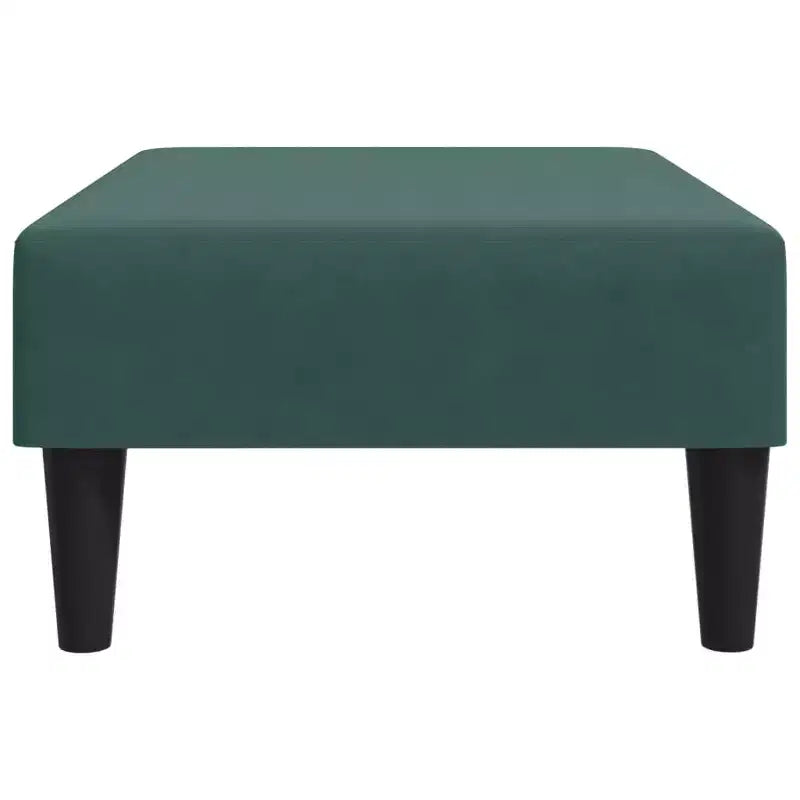 Repose-pieds ottoman moderne, pouf rembourré en velours pour le repos des pieds, siège d'appoint compact pour le salon