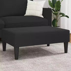 Repose-pieds ottoman moderne, pouf rembourré en velours pour le repos des pieds, siège d'appoint compact pour le salon