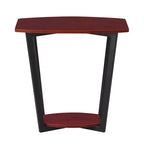 Table d'appoint rectangulaire en métal, 1 pièce