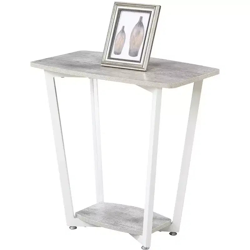 Table d'appoint rectangulaire en métal, 1 pièce