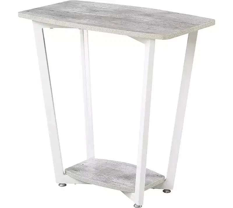 Table d'appoint rectangulaire en métal, 1 pièce