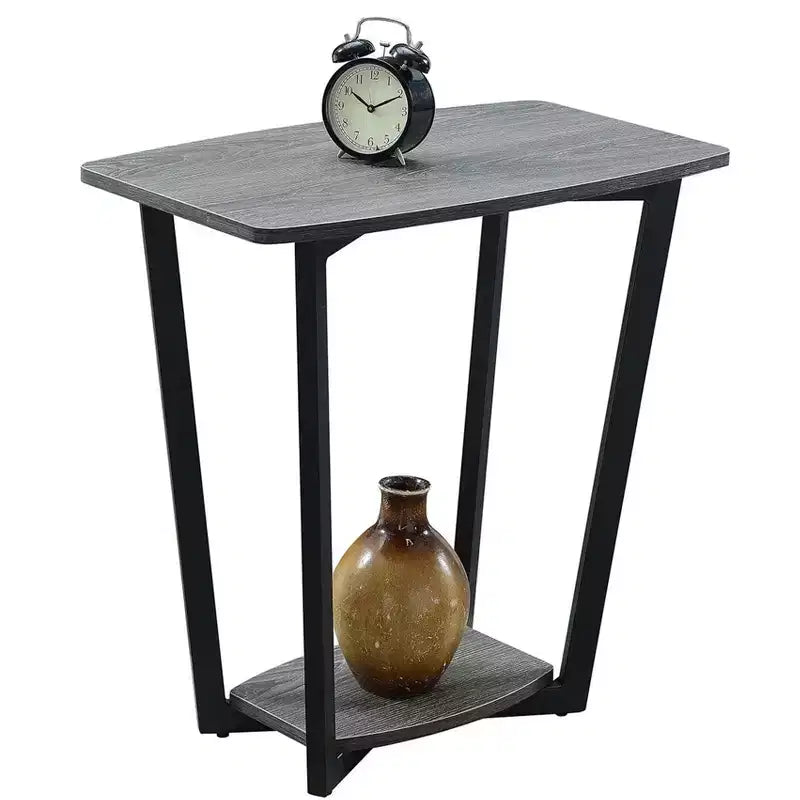 Table d'appoint rectangulaire en métal, 1 pièce
