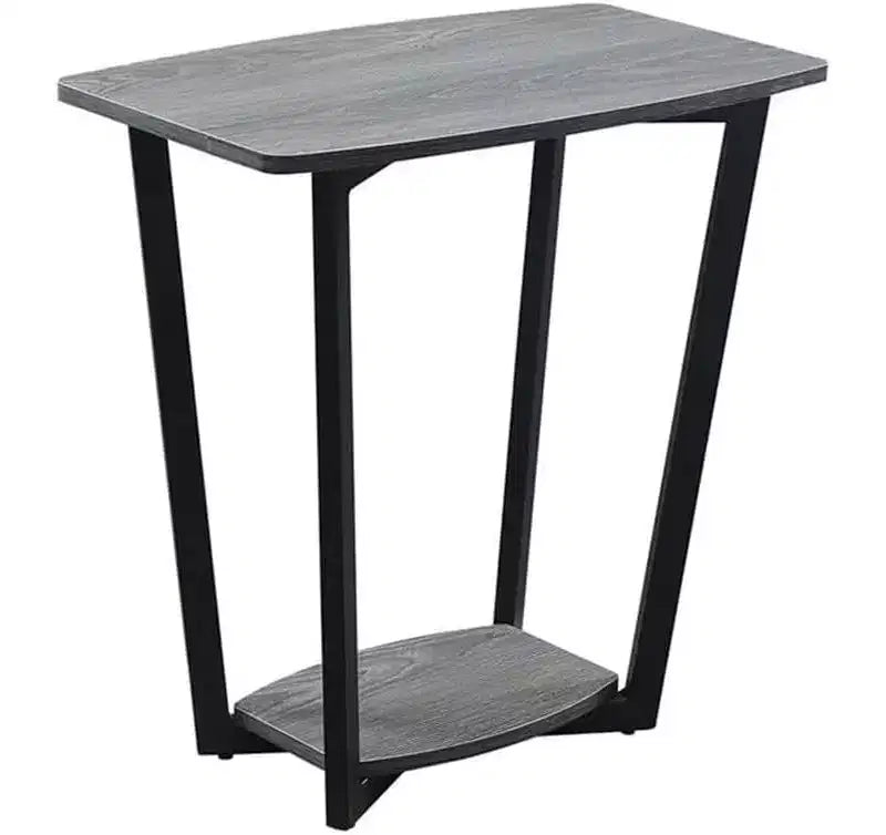 Table d'appoint rectangulaire en métal, 1 pièce