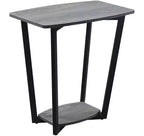 Table d'appoint rectangulaire en métal, 1 pièce