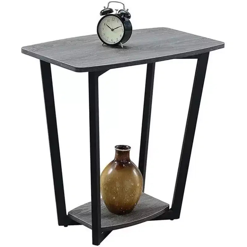 Table d'appoint rectangulaire en métal, 1 pièce
