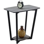Table d'appoint rectangulaire en métal, 1 pièce