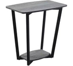 Table d'appoint rectangulaire en métal, 1 pièce