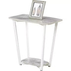 Table d'appoint rectangulaire en métal, 1 pièce