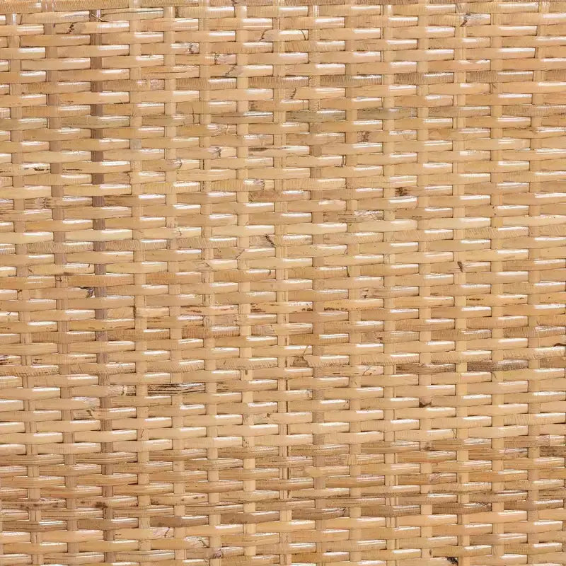 Chaise de salle à manger Papua : Structure en acacia, Rotin tressé, Design bohème, Assemblage requis