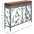 Console, bleue