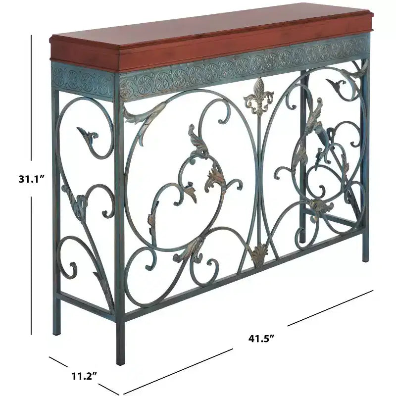 Console Cynthia, bleu (AMH4055A)