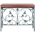 Console, bleue