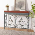 Console, bleue