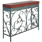 Console, bleue