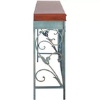 Console, bleue