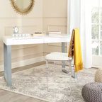 Bureau, blanc/gris