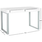 Bureau, blanc/gris
