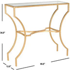 Console, dorée
