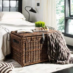 happimess Michael 35 Wicker Storage Trunk