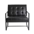 Fauteuil d'appoint en similicuir