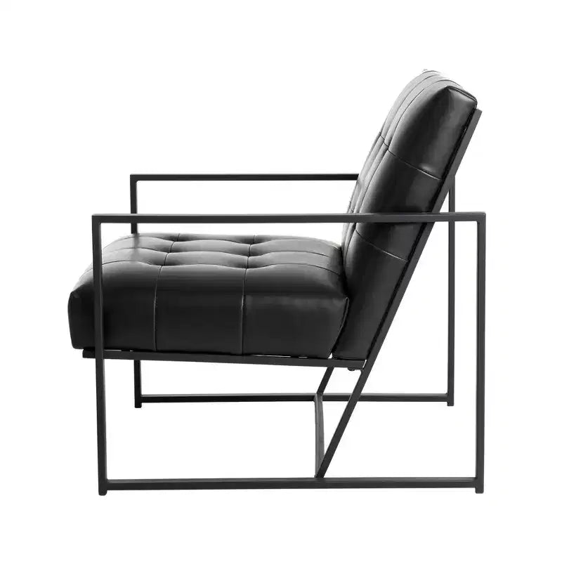 Fauteuil d'appoint en similicuir