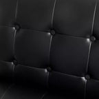 Fauteuil d'appoint en similicuir
