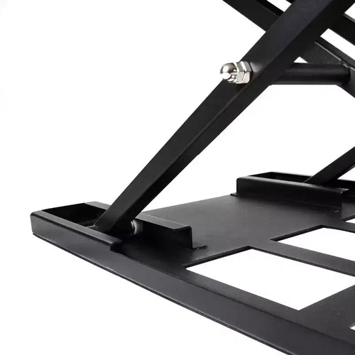 Convertisseur de bureau debout 36" avec réglage pneumatique de la hauteur, noir