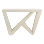 Console rectangulaire moderne 48" avec motifs géométriques
