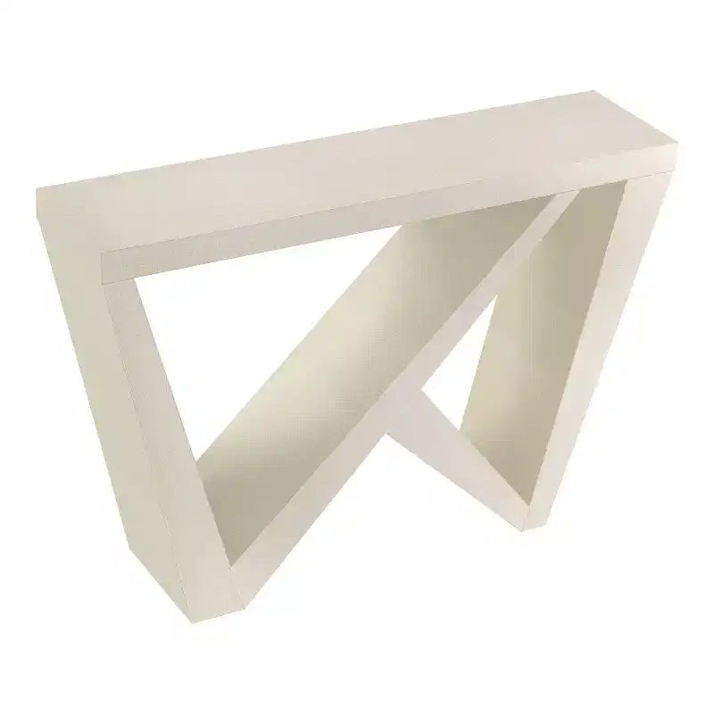Sunguard – Console rectangulaire moderne 48 po avec motif géométrique