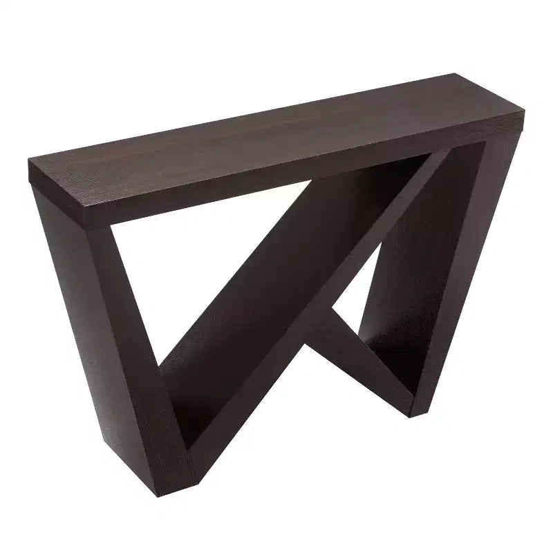Sunguard – Console rectangulaire moderne 48 po avec motif géométrique
