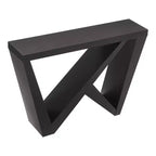 Console rectangulaire moderne 48" avec motifs géométriques