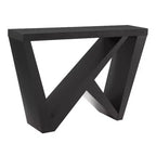 24/7 Shop At Home 48 Sunguard Modern Rectangular Console Table with Geometric Design