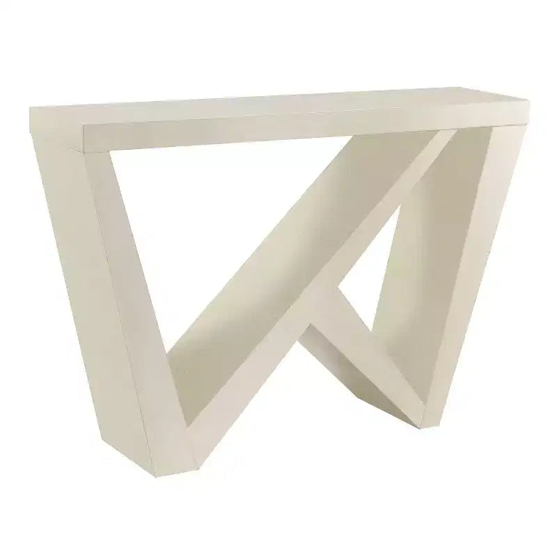 Sunguard – Console rectangulaire moderne 48 po avec motif géométrique