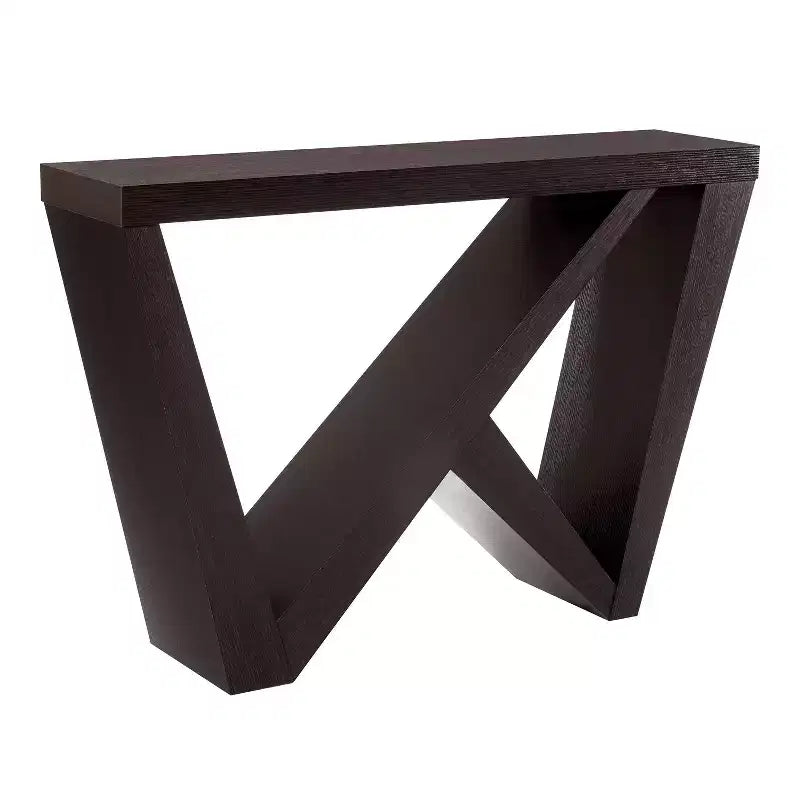 Sunguard – Console rectangulaire moderne 48 po avec motif géométrique